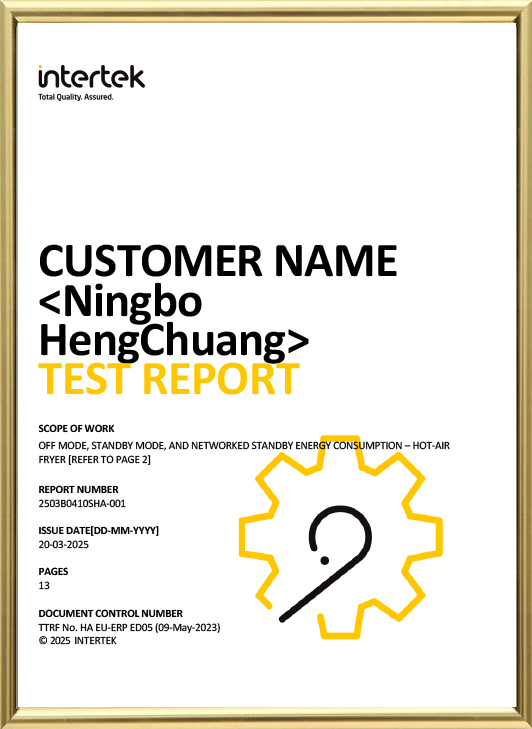 Ningbo Hengchuang Electric Appliance Co., Ltd.