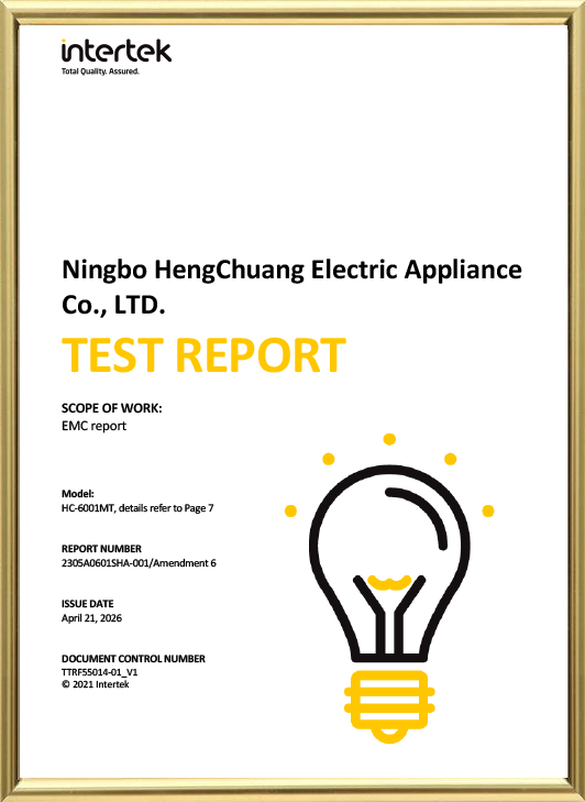 Ningbo Hengchuang Electric Appliance Co., Ltd.